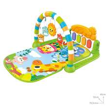 0-36 Months Baby Fitness Rack With Music Piano Mat
