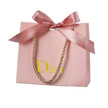 1pc DIY Party Foldable Small Gift Bag, Wedding Candy Box, Minimalist Birthday Paper Gift Bag. Simple Yet Refined, Clean And Elegant Design, High Quality. This Gift Bag Focuses Not Only On The Contents, But Also The Overall Presentation, Bound To Delight The Recipient. - Multicolor - View 6