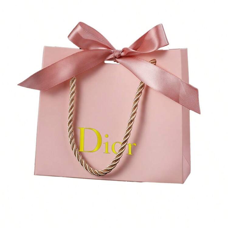 1pc DIY Party Foldable Small Gift Bag, Wedding Candy Box, Minimalist Birthday Paper Gift Bag. Simple Yet Refined, Clean And Elegant Design, High Quality. This Gift Bag Focuses Not Only On The Contents, But Also The Overall Presentation, Bound To Delight The Recipient. - Multicolor - View 6
