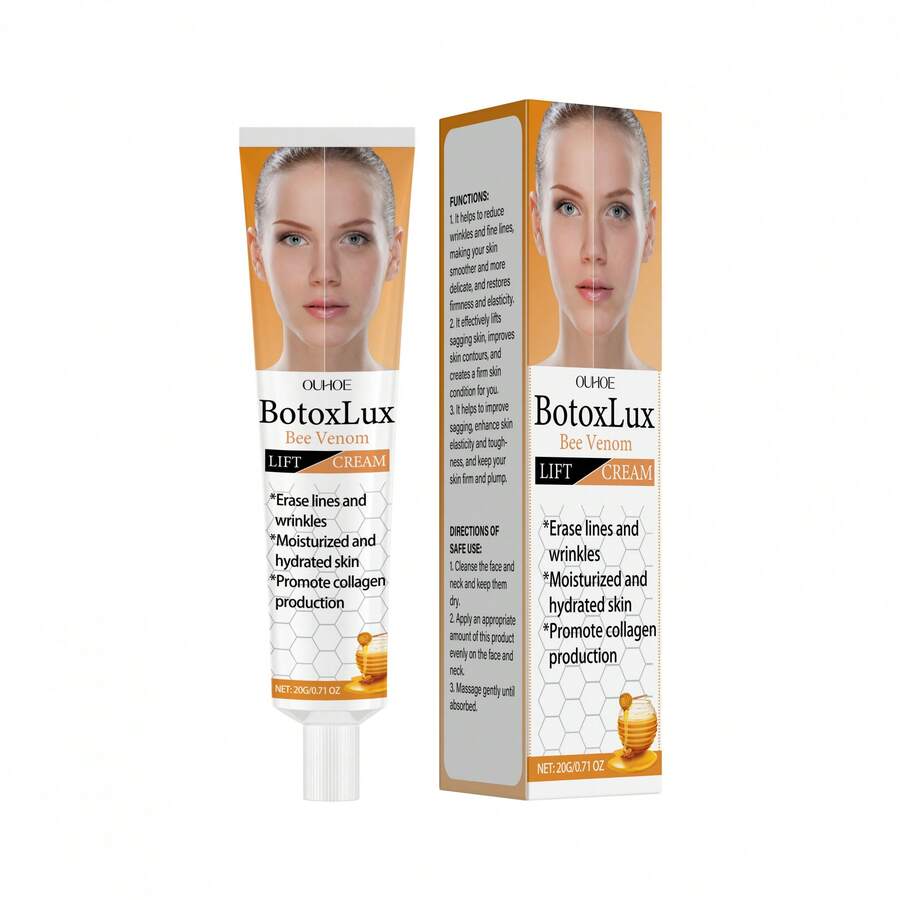 La crema facial con veneno de abeja es suave e hidratante, nutre y humecta la delicada piel del rostro, dejándola hidratada y radiante. - 1 - Ver 1