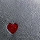 Gray Love Heart