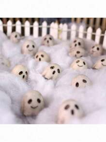 10/20 件树脂鬼魂万圣节装饰品，微型鬼魂雕像，适用于花盆、家居、花园、DIY 工艺品、桌面装饰和派对礼品