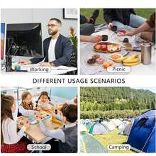 Large Capacity Mommy Bag, Multi-Function Diaper Bag, Shoulder Tote Bag, Portable Messenger Diaper Bag - Multicolor - View 7