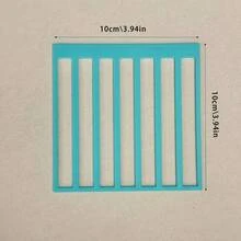 5 Stücke/Packung Diamant-Malerei Lineal mit ergonomischen Griffen - Dual-Zweck Diamant-Spitze Glättungswerkzeug & Trennpapier, kompatibel mit quadratischen/runden Leinwänden, präzise Messung für Diamant-Kunst, Kreuzstich, Scrapbooking - Bastelbedarf für Anfänger & Profis, Diamant-Malerei Werkzeuge