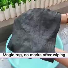 Magical Cleaning Cloth, Streak-Free Glass Cleaning Cloth, Mirror Cleaning Wizard, Reusable Super Soft Microfiber Towel, Leaves No Watermarks, Suitable For Windows, Mirrors, Car Washing, Kitchen And Bathroom Surfaces
