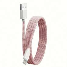 Paquete de 1/4 unidades de 1m/3,28ft/39,37in Cable de carga [MFi certificado] de color múltiple, cable USB de carga rápida, cable de datos trenzado de nailon compatible con iPhone 14/13/12/11 Pro Max/XS MAX/XR/XS/X/8/7 Plus - color Macarrón compatible con iPhone 14 Pro Max, 14 Pro, 14 Plus, 13 Pro Max, 13 Pro, 13, 12 Pro, 12, 11, XS, XR, 8 Plus, 8, 7, 6, 5, SE, compatible con iPad Lightning