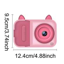 1Pc Kids Camera Instant Print, 1080P Video Redording,Dual-Lens Selfie,Toddler Digital Camera 32GB Card,Gifts For Girls Boys Age 6 7 8 9 10 11 12, Children Toys For 6-12.