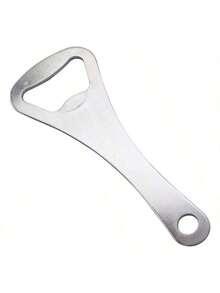 Flacher Bierflaschen-Öffner aus Edelstahl, einfacher Kronkorkenentferner, verstärkter Flaschenöffner für Bier & Getränke, Halloween- und Weihnachtsparty-Zubehör