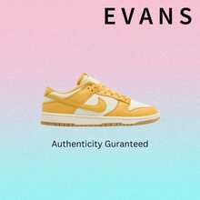 Nike Dunk Low University Gold Coconut Milk HF4867-739 Mens New Vintage-Spring Summer-Inspired Running Shoes, Shock-Absorbing Comfort, Gym To Streetwear-Back To School - 金黃色 - 查看 1