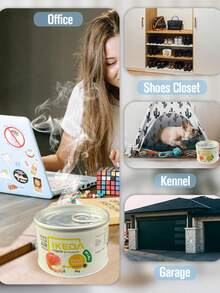 Odświeżacz powietrza do samochodu: Płynny pojemnik o smaku ananasa | Usuwa nieprzyjemne zapachy | Odświeżacz powietrza | Długotrwały zapach | Środek do usuwania dymu | Nadaje się do samochodu i domu | 60 gramów | 1 pojemnik