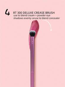 Real Techniques 5件套日常必备化妆刷套装，包含4支化妆刷和1个化妆海绵，适用于粉底、腮红、修容、轮廓、眼影和散粉，旅行礼品套装，化妆刷套装，化妆刷套装，化妆刷套装，全套化妆刷，化妆刷套装，全套化妆工具，化妆刷套装，化妆刷套装，化妆礼盒套装 - 粉色 - 查看 7