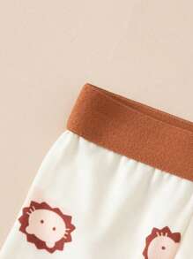 4pcs/Pack Cartoon Print Boxer Briefs For Young Boys