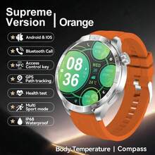 2025新款男士运动健身智能手表GT5 Max，1.85英寸AMOLED全触控彩色屏幕，GPS运动轨迹，合金表壳，指南针，多种运动模式，健身追踪手表，无线通话，语音助手，410mAh电池，音乐控制，NFC近场通信，睡眠监测，女士智能手表，GT4智能手表升级版，兼容安卓系统，理想的礼物，生日礼物，父亲节礼物，母亲节礼物。