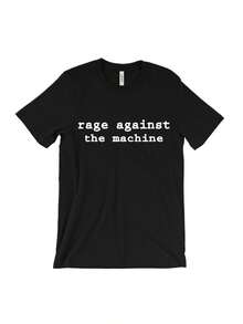 Rage Against The Machine T-Shirt - Text - Killing In The Name - Guerrilla RadioMen's T-Shirt - Black - View 1