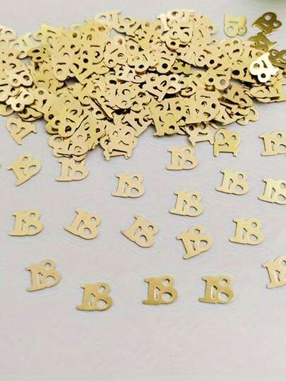 400 pezzi di coriandoli di carta, decorazioni di coriandoli di carta per il 18° anniversario, decorazioni per il tavolo del compleanno