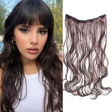 Fashion Color Party Highlights Clip On Wig For Women, Multi Color Multi Card Curly Hair, High Temperature Resistant Synthetic Wig, Suitable For Music Festivals, Carnival Parties, Halloween, Christmas