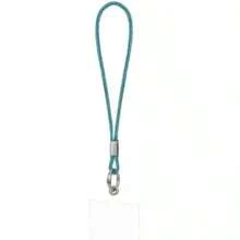 Cell Phone Straps Short Wrist Lanyard Diamond Chain Prevent Falls - 淺藍色 - 查看 1
