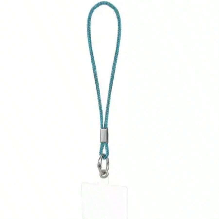 Cell Phone Straps Short Wrist Lanyard Diamond Chain Prevent Falls - 淺藍色 - 查看 1