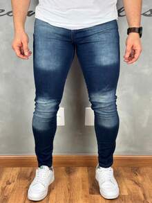Premium Super Skinny Basic Jeans 01 - Light Wash - View 5