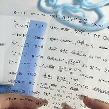 2/4/5/8/10张可爱手绘表情贴纸，卡通动漫主题，带闪光的自粘塑料贴花，不对称形状，哑光表面，适用于日记和剪贴簿，动漫贴纸 - 彩色 - 查看 2