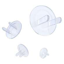 10pcs Electrical Outlet Covers, Baby Safety Electrical Plug Protectors With Hidden Handle, Square Outlet Covers For Child Proofing, Ideal For Christmas, Halloween, Thanksgiving Gifts - US Regulations - View 9