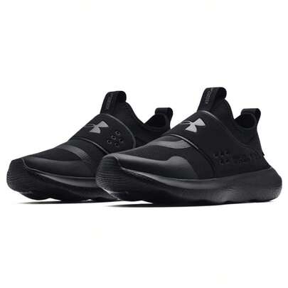Under Armour Giày thể thao nam Runplay thoải mái, mềm mại, co giãn, thoáng khí và nhẹ, giày tập luyện thể dục, chạy bộ, kiểu xỏ chân tiện lợi. Nên đặt mua lớn hơn một cỡ.