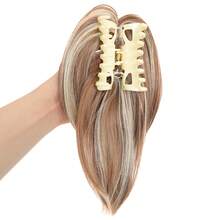 Synthetic Claw Clip In Ponytail Hair Extensions Diy Hairpiece Hair Bun Fake Blonde Hair False Pigtail For Women
