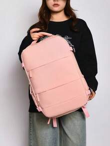 44x28x15cm Carry-On Travel Backpack, Airplane Luggage Bag For Men & Women, 14-Inch Laptop Backpack For School, Outdoor, Travel, Office, Commuting, Sports