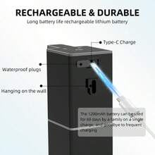 DONASIRA Dispensador de sabonete em espuma sem toque, Dispensador automático de sabonete líquido, Dispensador de sabonete de cozinha, Novo dispensador de sabonete quadrado com janela de visualização, Oferecendo opções de líquido e espuma, Montado na parede ou na bancada, Carregamento USB tipo C unificado, 4 volumes de líquido ajustáveis, Adequado para escritório, hotel, casa, escola e outros cenários - preto ou branco - Ver 8