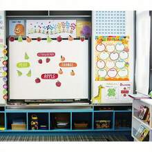 1 pièce Affiche à remplir d'anniversaire de style enfantin et mignon, avec des couleurs vives, des desserts colorés et en espagnol. En tant que fournitures scolaires et aides de classe pour la rentrée scolaire, il convient à la décoration murale dans les chambres d'enfants, les jardins d'enfants, les crèches et les murs d'anniversaire des salles de classe, etc. Sans cadre.