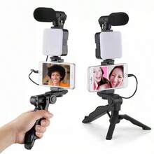 Phone External Flashes & Selfie Lights - Black - View 5