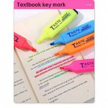 Shuttle Art Pastel Highlighters, 8 Assorted Macaron Colors Highlighter Pens, Chisel Tip Dry-Quickly  Highlighter Markers For Adults In The Home School Office