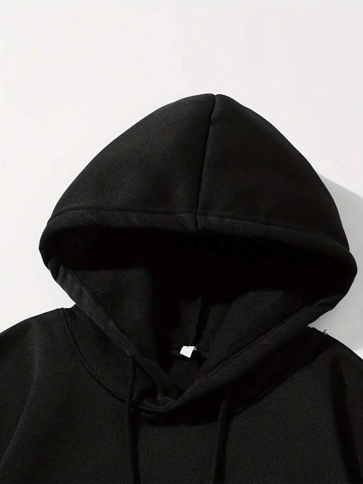 Sudadera de Felpa para Hombre de Otoño e Invierno con Diseño Navideño, Perfecta como Regalo Estiloso en Americana. 3AVT - Negro - Añade 2
