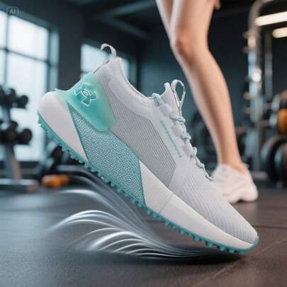 Under Armour Phantom Golf 女士耐用低帮高尔夫球鞋