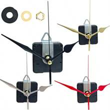 Clock Mechanism Kit, Wall Clock Movement With 3 Hands For DIY Kitchen Clocks And Home Decor Clocks Room Decor