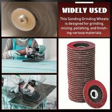 10 件 4 英寸金刚石砂轮 - 角磨机专用重型金属除锈抛光盘 | 适用于汽车维修、建筑工程和 DIY 金属项目的高性能研磨工具