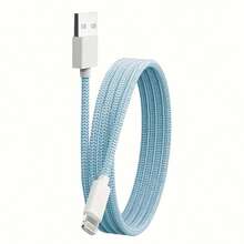 1pc/4pcs, 2m/6.6ft/78.74in [MFi Certified] Extra Long Charging Cable, Multi-Color USB Fast Charging Data Transfer Nylon Braided Cable, Compatible With IPhone 14/13/12/11 Pro Max/XS Max/XR/XS/X/8/7 Plus - Macaron Colors, Compatible With 14 Pro Max, 14 Pro, 14 Plus, 13 Pro Max, 13 Pro, 13, 12 Pro, 12, 11, XS, XR, 8 Plus, 8, 7, 6, 5, SE, Compatible With IPad Lightning Port - Multicolor - View 16