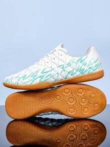 男士足球鞋室内五人制训练鞋透气防滑耐磨减震户外运动牛皮鞋底男女通用鞋