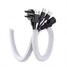 1 cái ống bọc cáp tự giãn nở 5mm/8mm/10mm/13mm/20mm, ống bảo vệ cáp dữ liệu PET, bộ sắp xếp cáp có thể mở rộng, kích thước tùy chỉnh, bọc cáp PET, bảo vệ cáp cách điện tự đóng. - Nhiều màu - Xem 4