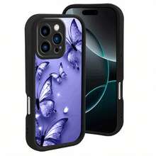 [Teléfono] Un teléfono elegante y liviano, modelos X al 16 Plus Pro Promax, que presenta un diseño, patrón de escalera para ojos y resistencia a resbalones y caídas, junto con protección de la cámara y propiedades antihuellas. - Colores mixtos 4 - Ver 4