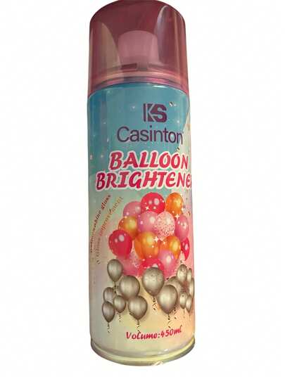 Brillo para Globos 450 ml | Ultra Protección y Acabado Profesional | Ideal para Decoraciones, Fiestas y Eventos | Fórmula Mejorada