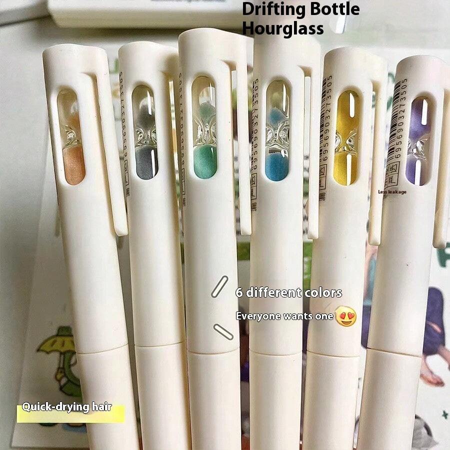 Rotating Sand Pen 0.5mm Neutral Pen, Minimalist High-Quality Stationery