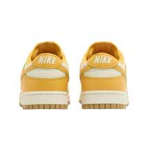 Nike Dunk Low University Gold Coconut Milk HF4867-739 Mens New Vintage-Spring Summer-Inspired Running Shoes, Shock-Absorbing Comfort, Gym To Streetwear-Back To School - 金黃色 - 查看 5