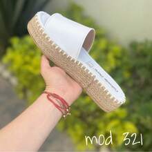 HUARACHES PARA DAMA , COLORES Y TALLAS DISPONIBLES, PARA TODA OCASION - Blanco - Ver 2