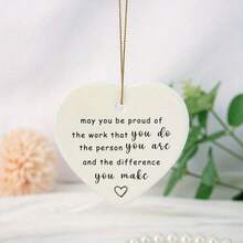1 szt./5 szt. Niech będziesz dumny z pracy, którą wykonujesz, bombka z podziękowaniem za wyróżnienie, prezent dla pracownika, tekst z podziękowaniem, pamiątka z podziękowaniami dla nauczyciela