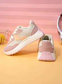 Slim Waist Girls' 2025 New Autumn & Winter Style – Internet-Famous Thick-Soled Student Casual Shoes, Breathable Sports Shoes