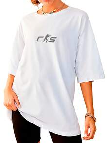 Shirt Unisex CS2 Elite Ops Astro Strewear Overzised DTF Ref-3403 - trắng - Xem 4