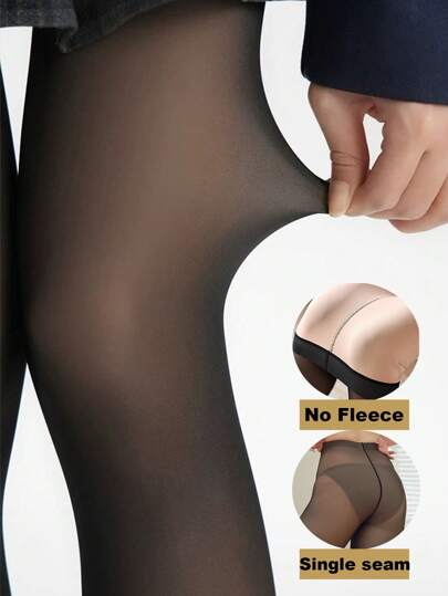 جوارب سميكة بدون غرز، عاتية السواد، مناسبة للمقاسات الكبيرة، مناسبة لدرجات حرارة 15-25 درجة مئوية، مثالية لأعياد الميلاد وعيد الهالوين، تُظهر الجسم بشكل جذاب للنساء ذوات الأشكال المنحنية، مريحة