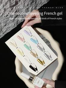 annies 12ML One-Second Flow-Leveling French Manicure Gel Polish 2025 New Model High Saturation Outline Painting Gel Exclusively For Nail Salons 1pc/12pcs