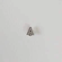 1pc DIY Shoe Decoration Charms, Shiny Rhinestone English Letter Decor, Non-Metal Lightweight Material, Y2K Fashion Versatile Cute Unisex, Suitable For EVA Beach Shoes, Slippers, Detachable Shoe Uppers, Holiday Gift - Silver - View 33